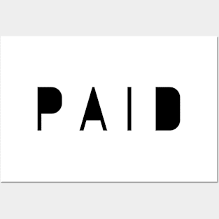 Paid Posters and Art